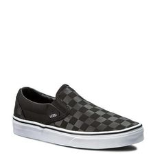 The classic Vans slip-on sneakercrafted from sturdy canvas that just looks better and better with timegets a trend-right lift from an optic-white platform cupsole set on a signature waffle tread. Size: 8 D(M) US Men.  Color: Black.  Gender: unisex.  Age Group: adult. Black Canvas Skate Shoes With Non-slip Sole, Black Sporty Slip-ons With Rubber Sole, Black Canvas Slip-on Sneakers For Streetwear, Black Slip-on Canvas Shoes With Rubber Sole, Black Slip-on Sneakers With Gum Sole, Casual Black Slip-resistant Slip-ons, Canvas Slip-on Skate Shoes For Sports, Slip-on Canvas Skate Shoes For Sports, Black Slip-ons With Vulcanized Sole For Streetwear