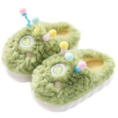 PRICES MAY VARY. CUTE & KAWAII: These adorable monster fuzzy slippers are the perfect combination of cute and cozy for women and girls. WARM & COZY: Designed to keep your feet warm and snug, these winter fluffy open toe slippers are made with plush materials that provide ultimate comfort. COMFORTABLE FIT: Slip into these lightweight house slippers and experience unmatched comfort with their soft and fluffy texture. The outsole slippers is made of EVA Material, lightweight and durable . VERSATILE Plush Bedroom, Bedroom Shoes, Monster Slippers, Animal Slippers, Toe Slippers, Fluffy Texture, Open Toe Slippers, Christmas Bedroom, Fuzzy Slippers