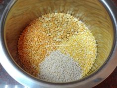 an image of some food in a bowl on the counter top that is ready to be cooked