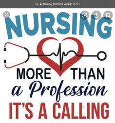 nursing is more than a profession it's a calling