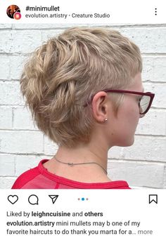 Pixie Mullet Undercut, Side Shaved Designs, Mullet Before And After, Mixie Pixie Haircut Fine Hair, Womens Mohawk Short, Mullet Mohawk Women, Super Short Mullet, Short Punk Hair Women, Women Mullet Short Hair