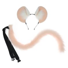 PRICES MAY VARY. Mouse Ears Headband and Tail Plush Costume Accessory KitMade of high quality materials, soft plush, feels realistic. The ears inside have a wire, you can fold it or not.The edge of the headband has a protective design that won't cut your ears. Wearing the lightweight hairband likes nothing pressure on your head.Tail is filled out with stuffing and bendable wire, can be randomly bent to any shape.Package contents: 1 x long mouse tail, 1 x mouse ear headband Jungle Halloween, Hamster Costume, Adults Halloween Party, Rat Costume, Mouse Tail, Animal Cosplay, Cat Ear Headband, Mouse Costume, Cat Ears Headband