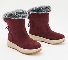 From frosty first-light walks to sidewalk shoveling to snowball fights, these snuggly lined waterproof boots are how to win winter. From Flexus by Spring Step. Insulated Winter Boots, Waterproof Winter Boots, Waterproof Boots, Ugg Boots, Winter Boots, Winter Boot, To Win, Fashion Shoes, Shoe Boots