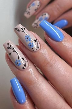 Nails gel 2023 Nagel Tips, Smink Inspiration, Flower Nail Designs, Spring Nail Art, Pretty Nail Art, Nail Designs Spring