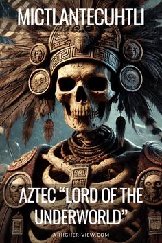 Discover Mictlantecuhtli, the formidable Aztec Lord of the Underworld. This article delves into his role as the ruler of Mictlan, the realm of the dead, where he oversees the souls of the departed. Explore the rich symbolism and cultural impact of Mictlantecuhtli, including his enduring influence on modern traditions like Día de los Muertos. #aztecmythology #worldmythology #aztecgodsandgoddesses #mictlan #mictlantecuhtli #mictecacihuatl #dayofthedead #DiadelosMuertos Aztec Underworld, Mesoamerican Mythology, Mens Side Tattoos, Aztec History, Aztec Gods, Aztec Mythology, Goddess Of The Underworld, Aztec Civilization, Feathered Serpent