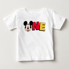 Celebrate your child's special day with this sweet Mickey Mouse First Birthday shirt. Disney One Birthday Shirt, Mickey Mouse 1st Birthday Party Boy, Mickey Mouse Birthday Outfit, Mickey Mouse Birthday Shirt, Mickey First Birthday, Mickey Mouse First Birthday, Mickey Mouse 1st Birthday, First Birthday Shirt, Mickey Mouse Theme