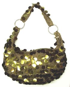 Sequin Handbags  are   hand-made, high quality, original designs, and beautiful. They are unique for evenings and special events and their designs are inspired by contemporary fashion and vintage looks. Sequin handbags are a perfect balance of aesthetics and functionality. Gold Hobo Shoulder Bag For Party, Trendy Hobo Shoulder Bag For Party, Trendy Hobo Bag For Party, Chic Hobo Shoulder Bag For Party, Trendy Brown Evening Bag For Party, Elegant Pouch Hobo Bag For Parties, Trendy Brown Clutch For Party, Elegant Party Pouch Hobo Bag, Elegant Party Hobo Bag In Pouch Shape