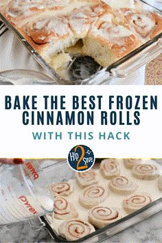 the best frozen cinnamon rolls with this hack are easy to make and so good for breakfast