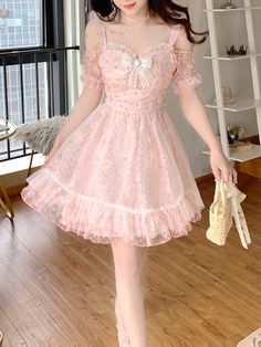 Princesscore Dress, Kawaii Academia, Dress Kawaii, Clothing Pieces, Fairycore Cottagecore, Kawaii Dress, Custom Made Clothing, Best Version Of Yourself, 영감을 주는 캐릭터