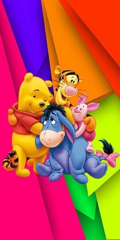 winnie the pooh and friends wallpaper