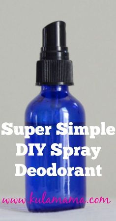 DIY Spray Deodorant with Magnesium Liquid Deodorant Recipes, Homemade Spray Deodorant, Liquid Deodorant Diy, Diy Deodorant That Works, Diy Spray Deodorant, Natural Spray Deodorant, Diy Deodorant With Magnesium, Magnesium Hydroxide Deodorant Recipe, Essential Oil Spray Deodorant