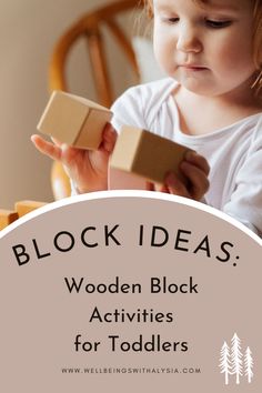 Embrace creativity with our wooden block activities for toddlers! From building towers to imaginative structures, explore our engaging ideas to foster motor skills, spatial awareness, and cognitive development. Spark your toddler's imagination and learning through the timeless joy of block play. Unleash the endless possibilities today! Spatial Awareness, Wooden Building Blocks, Toddler Classroom, Edible Paint, Nature Play