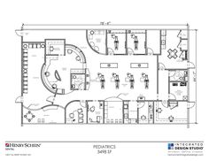 the floor plan for an office building