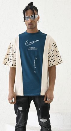 Basketball Jersey Outfit, Oversized Shirt Outfit, Activewear Inspiration, Mens Printed Shirts, Mens Kurta Designs, Outwear Fashion, Tee Shirt Fashion, Men Fashion Casual Shirts, Dope Outfits For Guys