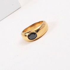 SPECIFICATIONStype: Black zircon stone band rings for women 316Lstainless steelstyle: gold rings stackable unique cool jewelry free tarnish trendy jewelrysize: #6/#7/#8colour: gold colorSurface Width: 6mmStyle: TRENDYShape\pattern: RoundSetting Type: Bezel SettingRings Type: Cocktail RingOrigin: CN(Origin)Occasion: AnniversaryModel Number: 316l stainless steel ringsMetals Type: Stainless steelMaterial: Cubic ZirconiaItem Type: RingsGender: WomenFunction: Mood TrackerFine or Fashion: FashionCompa Gold Rings Stackable, Bezel Set Ring, Ring Black, Cool Jewelry, Stainless Steel Rings, Trendy Jewelry, Types Of Rings, Steel Ring, Rings For Women