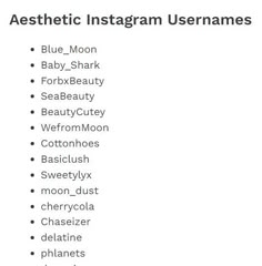 Aesthetic Instagram Usernames Aesthetic User Name Ideas, Aesthetic Names For Instagram, Corkboard Ideas Decor