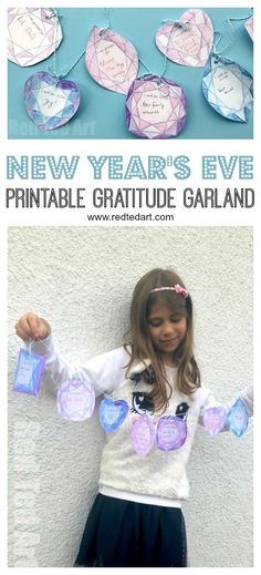 New Year Craft, January Classroom, Crafts By Season, New Years Activities, New Year's Eve Recipes, Printables For Kids, New Year's Eve Celebrations