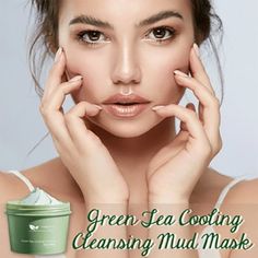 Expuqsift Green Tea Cooling Cleansing Mud Mask High Quality Whitening Wrinkle Removal Features: Wash face and hand thoroughly and dry gently. This Green Tea Mask is perfect for reducing enlarged pores and inflammation. In addition, the vitamin K in green tea helps lighten dark circles under the eyes. It even helps to hormonal imbalances , one of the key causes of . The -inflammatory property of Matcha also helps reduce the redness and inflammation brought about by ! Wash your face until no mud m Green Skin Care, Green Tea Face Mask, Green Skincare, Deep Clean Pores, Face Peel, Pore Minimizer, Acne Face Mask, Green Tea Mask, Reduce Pores