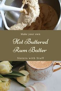 the cover of make your own hot buttered rum batter