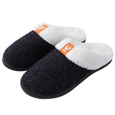 PRICES MAY VARY. COMFORTABLE & WARM: Comfortable microfiber upper and man-made plush fleece lining cover the inside of the winter slippers that bring warmth to take care of your feet. Its plush is longer and thicker than traditional slippers, giving you the ultimate warmth experience. PLUSH LINING & MEMORY FOAM INSOLE: The memory foam insole makes these slippers soft and flexible. Comfortably treat your feet to our plush memory foam footbed after all-day standing or walking. They offers lasting Winter Slippers, Muscle Fatigue, Fuzzy Slippers, Family Outdoor, House Shoes, House Slippers, Mens Slippers, Arch Support, Hard Work