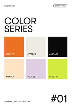 the color series is designed to be used in many different ways, including black and white