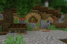 Minecraft Hobbit Hole, Minecraft Building Blueprints, Minecraft Houses Blueprints, Minecraft Structures, Minecraft Interior Design, Minecraft Bedroom, Cool Minecraft Houses, Minecraft Room