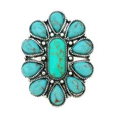 PRICES MAY VARY. Western Turquoise Squash blossom Adjustable Cuff Ring 1.75 inch long Western Turquoise Flower Pendant Nickel and Lead Free Here is a Western Turquoise Adjustable Cuff ring ; Western Flower Turquoise Stones, Vintage Turquoise Ring, Turquoise Squash Blossom, Real Turquoise, Turquoise Flowers, Turquoise Bracelet Cuff, Cuff Rings, Turquoise Rings, Vintage Turquoise