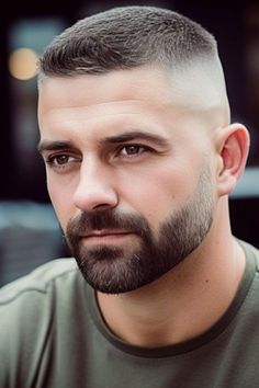 Short Hair Fade Men, Mens Short Hair Styles, Very Short Hairstyles For Men, Crew Cut Men, Men Short Haircut, Crew Cut Fade, Short Undercut Hairstyles, Hairstyles For Men Short, Very Short Hair Men