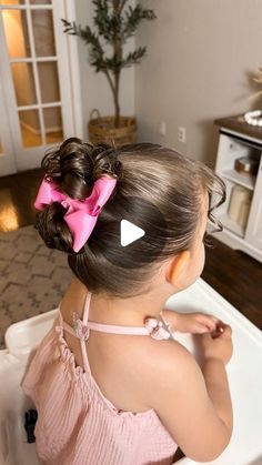 Tori Reed on Instagram: "Episode 48. easy toddler hairstyles 🌸  COMMENT‼️LINKS‼️and I’ll send you the direct 🔗 to the products I used in this video! You can also find the 🔗 to the products in my bio 🤍  #easytoddlerhairstyles #toddlerhairstyles #shorthairstyles #shortbabyhair#curlyhair #toddlermoms  Easy toddler hair. Hair ideas for toddler girls. Toddler girl curly hair. Hair styles for toddlers. Girls toddler hair styles. Easy toddler hairstyles. Toddler hairstyles. Toddler girl hair ideas" Toddler Princess Hairstyles, Wedding Hairstyles For Toddler Girl, Toddler Hairstyles Girl Curly Hair, Toddler Girl Easy Hairstyles, Toddler Girl Wedding Hair, Toddler Bun Hairstyles, Curling Toddler Hair