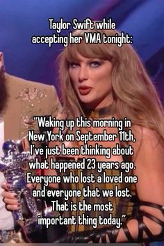 taylor swift and his wife holding an award for their performance in the movie, i've just been thinking about what happened