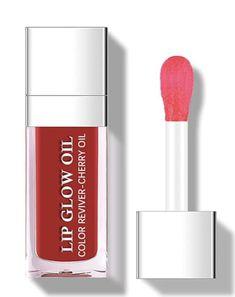 Looks and feels exactly like the iconic Dior lip oil for less than 10$$ #dior #natural Lip Oil Gloss, Natural Lip Plumper, Lip Lightening, Natural Lip Gloss, Glitter Lip, Dior Lip Glow, Tint Lipstick