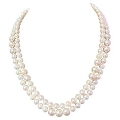 Fine Quality Japanese Akoya Pearl Diamond Necklace 16-17" 14k W Gold 0.66 TCW Certified $9,790 216993 This is a Unique Custom Made Glamorous Piece of Jewelry! Nothing says, "I Love you” more than Diamonds and Pearls! This Japanese Akoya pearl necklace has been Certified, Inspected, and Appraised by Gemological Appraisal Laboratory Gemological Appraisal Laboratory of America is a proud member of: - GIA Alumni Association - National Association of Jewelry Appraisers - International Consortium Gem-Testing Laboratories - Gemological Association of Great Britain TRUSTED SELLER SINCE 2002 PLEASE SEE OUR HUNDREDS OF POSITIVE FEEDBACKS FROM OUR CLIENTS ALL CERTIFICATIONS ARE DONE ACCORDING TO GIA STANDARDS PLEASE SEE ATTACHED CERTIFICATE AND APPRAISAL FOR DETAILS FREE PRIORITY SHIPPING DETAILS Sto Luxury Akoya Pearl Beads Jewelry, Luxury Classic Akoya Pearl Jewelry, Luxury Diamond And Gemstone Pearl Necklace, Luxury Diamond Necklace With Pearl Chain As Gift, Luxury White Double Strand Necklace, Formal White Single Strand Diamond Necklace, Classic White Diamond Necklace Hallmarked, White Single Strand Diamond Necklace, High Luster Diamond Necklace For Anniversary