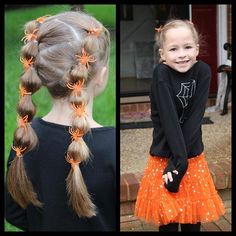 Halloween Hair Ideas, Crazy Hair For Kids, Festive Hairstyles, Hairstyles Halloween, Kids Box Braids, Halloween Hairstyles, Curly Hair Trends, Halloween Creative