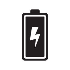 a battery with a lightning symbol on it