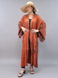 Check out this item in my Etsy shop https://www.etsy.com/listing/1377228349/rust-orange-tie-dye-kimono-hand-dyed Tie-dye Kimono With Kimono Sleeves For Festivals, One Size Hippie Kimono For Festivals, Tie Dye Kimono For Festivals, Festival Tie-dye Kimono With Kimono Sleeves, Festival Tie-dye Kimono, Casual Long Kimono For Festival, One Size Hippie Kimono For Fall, Hippie One-size Kimono For Fall, Hippie One Size Kimono For Fall