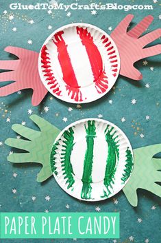 paper plate crafts for kids with hands and fingers