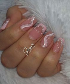 "Unlock the hottest summer nails trends with these 25 mesmerizing acrylic nail designs! Get inspired and elevate your style this season. Holiday Acrylic Nails, Fancy Nails Designs, Girly Acrylic Nails, French Tip Acrylic Nails, Her Nails, Short Square Acrylic Nails, White Nail, Acrylic Nails Coffin Short, Short Acrylic Nails Designs