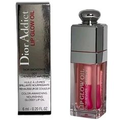 Nib Authentic Dior 001 Lip Glow Oil Questions? Leave A Comment Below! Lip Glow Oil, Dior Pink, Glow Oil, Oil Color, Dior Makeup, Lip Glow, Lip Balm Gloss, Leave A Comment, Lip Balm