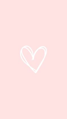 a pink background with a white heart on the left and right hand corner in the middle