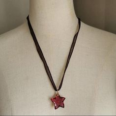 Velvet Tie, Necklace Outfit, Star Girl, Baccarat, Star Pendant, Pretty Jewellery, Y2k 2000s, Star Shape, Piercing Jewelry