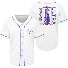 Michelob Ultra Golf Bag Baseball Jersey, Michelob Ultra Diamond jersey, Michelob Ultra jersey, beer diamond jersey, Michelob Ultra clothes, beer brand baseball jersey, alcohol baseball jersey, mem's baseball jersey, men's diamond jersey, jersey brand beer, baseball jersey, Golf baseball jersey, Golf jersey Sports Jersey With Letter Print For Sports Season, Sports Jersey With Letter Print, White Training Jersey For Sports Season, White Jersey For Sports Season Training, White Jersey For Training During Sports Season, Collegiate Sports Jersey With Letter Print, White Sporty Jersey For Sports Events, White Sports Jersey For Sports Season, Sporty Letter Print Jersey For Sports Events