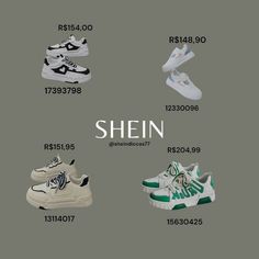 Shein Shoes Codes, Smart Closet, Shoes Shein, Shein Fits, Pretty Sneakers, Look Legging, Shein Shoes, Outfits Y2k