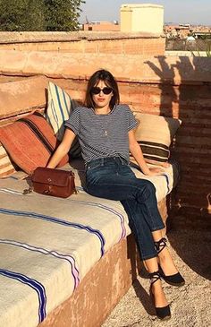 Summer Style - Jeanne Damas Jeanne Damas Style, Spring Outfit Women, Style Parisienne, Parisienne Chic, Top Sunglasses, Jeanne Damas, French Girl Style, Elegante Casual