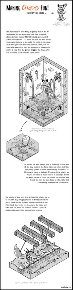 an instruction manual for making mouse traps