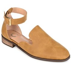 If you�re looking for the perfect flat for the season look no further than the Loreta flat by Journee Collection. This flat features a loafer style with a unique square toe shape. This shoe is very breathable and the thick ankle strap completes this �back to school� ready design. At Journee Collection our flat styles will have you looking just as professional as the boss at work to having the cutest shoes when you go out for the night. Loafer Style, Fashion Shoes Flats, Loafer Shoes Women, Square Toe Heels, Loafers Style, Shoes Loafers, Classic Shoes, Journee Collection, Fashion Flats