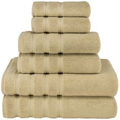 PRICES MAY VARY. ✅ Soft to Touch : 100% Turkish Carde Cotton ✅ This 560 GSM 6 Piece Towel Set Includes 2 Bath Towels (27 inch x 54 inch), 2 Hand Towels (16 inch x 28 inch) and 2 Washcloths (13 inch x 13 inch) ✅ Double Stitched Hem Finishing on Long Sides for Maximum Durability ✅ These Towels are OEKO-TEX STANDARD 100 Certified and Tested for Harmful Substances. ✅ THIS ITEM IS RETURNABLE AND COMPLIES WITH AMAZON RETURN AND REFUND POLICY. Soft to Touch 100% Turkish Carde Cotton, 560 GSM High Tickn Bathroom Turkish, Shop Apron, Coffee And Espresso Maker, Turkish Cotton Towels, Luxury Towels, Yarn Sizes, Bath Sheets, Linen Set, Soft Towels