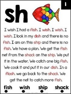 a poster with words and pictures on it that say, i wish to catch the fish