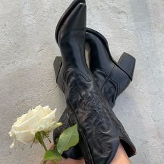 Quality Leather Boots. Too Big On Me. Marked 6.5 But Would Fit A 7-7.5 Better Quality Leather Boots, Dan Post, Western Cowgirls, Western Cowgirl, Boots Fall, Cowgirl Boots, Western Boots, Shoes Heels Boots, Women's Boots