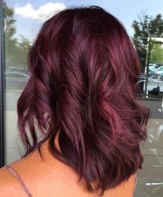 Dye Hair Brown, Pelo Color Vino, Purple Brown Hair, Violet Brown, Brown Hair Shades, Wine Hair, Bake Cakes, Red Hair Inspo, Purple Dye