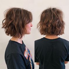 60 Stylish Choppy Bob Haircuts To Flaunt In 2024 Neck Length Hair, Short Wavy Haircuts, Short Choppy Haircuts, Wavy Bob Haircuts, Choppy Bob Haircuts, Thick Wavy Hair, Bob Hairstyles For Thick, Wavy Bob Hairstyles, Choppy Bob